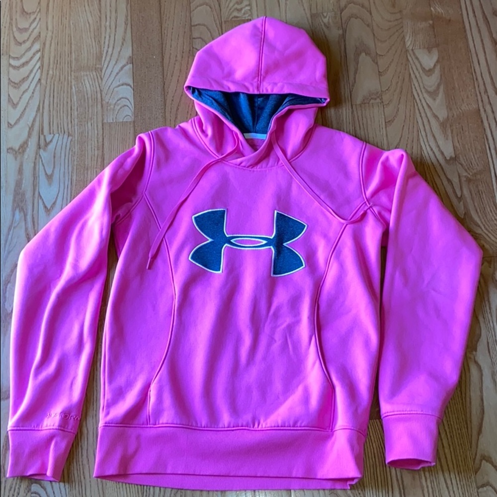 Under Armour Storm series small pink hoodie